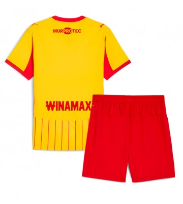 RC Lens Hjemmebanetrøje Børn 2025-26 Kortærmet (+ Korte bukser)